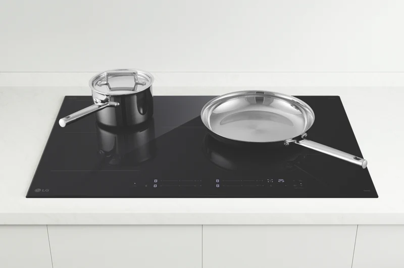 LG 80cm Induction Cooktop 4 Cook Zones, 1 Flex