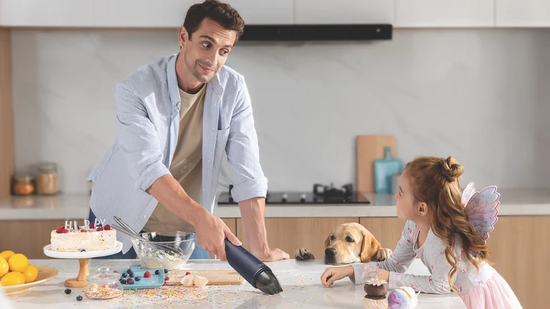 eufy Pure Air Handheld Vacuum Blue