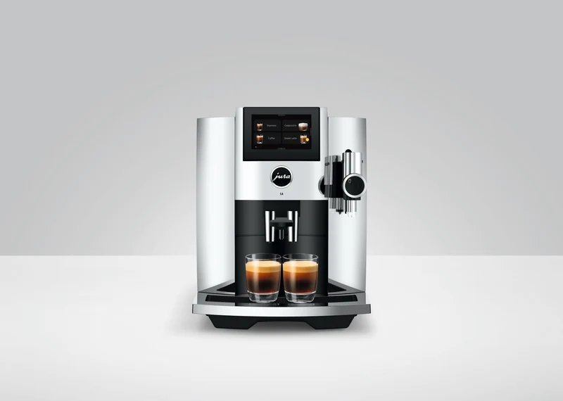 JURA S8 Chrome Inter Automatic Coffee Machine