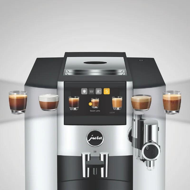 JURA S8 Chrome Inter Automatic Coffee Machine