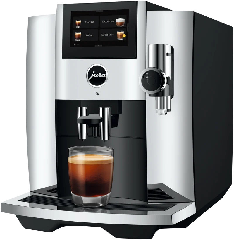 JURA S8 Chrome Inter Automatic Coffee Machine