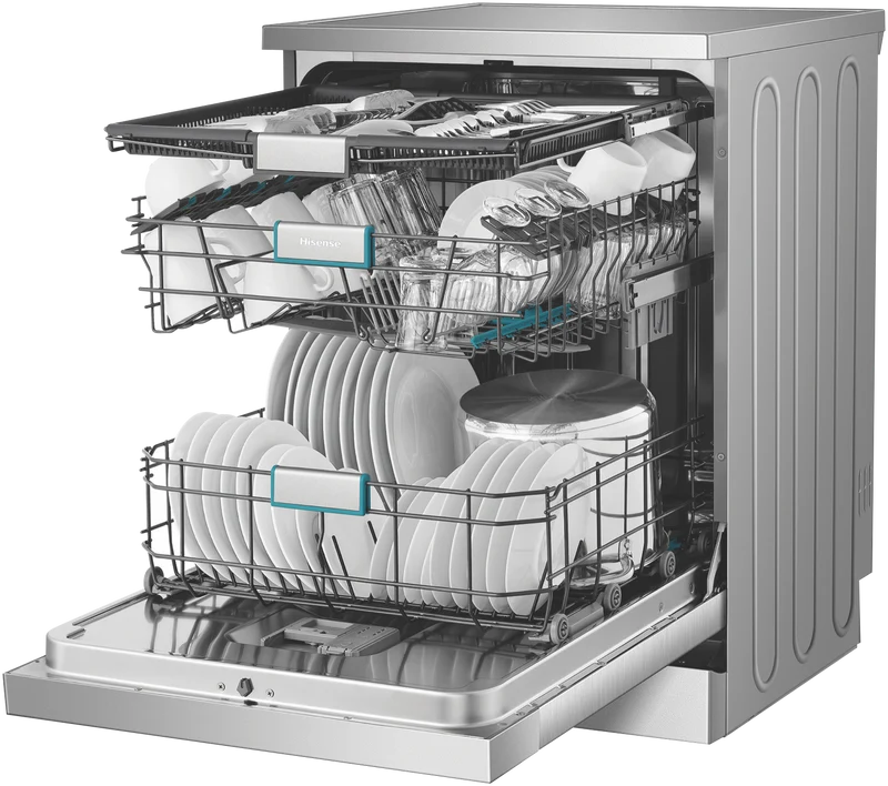 Hisense Freestanding Dishwasher - Stainless Steel