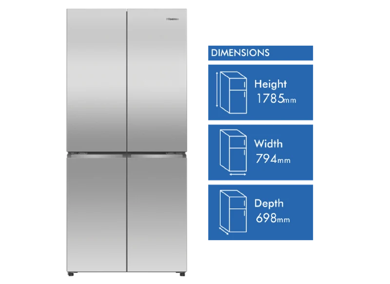 Hisense 483L French Door Refrigerator