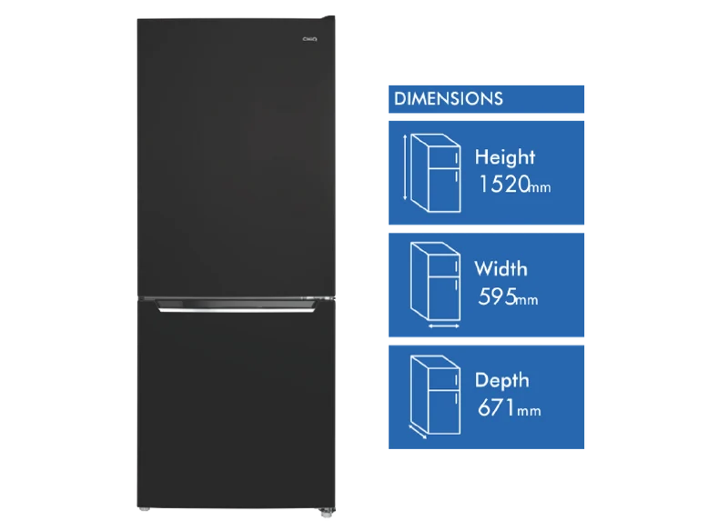 CHiQ 283L Bottom Mount Refrigerator