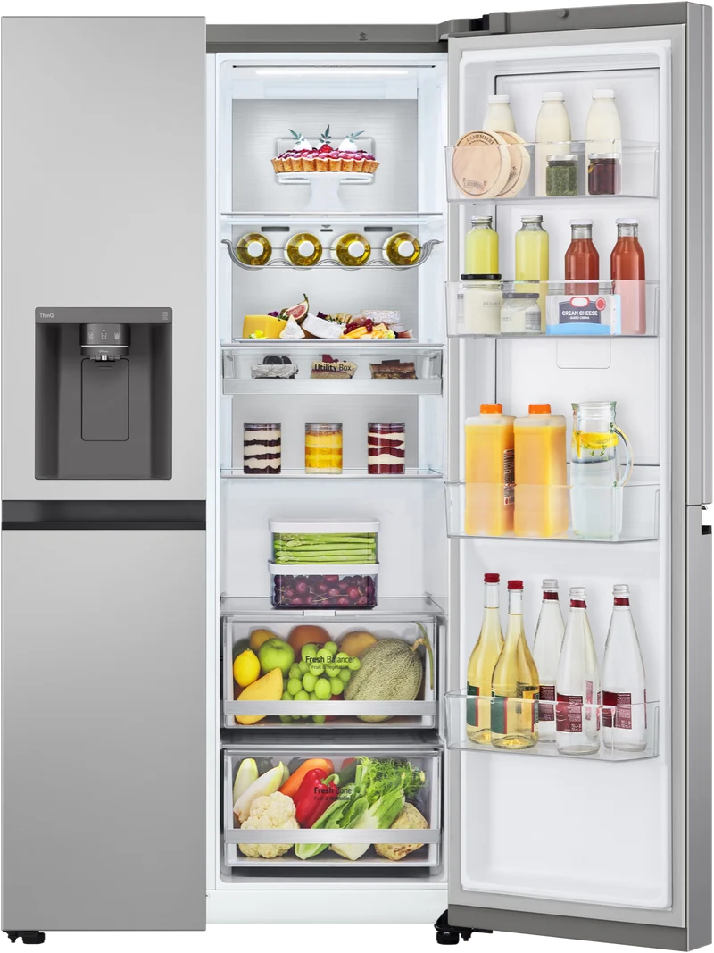 LG 635L Side By Side Refrigerator