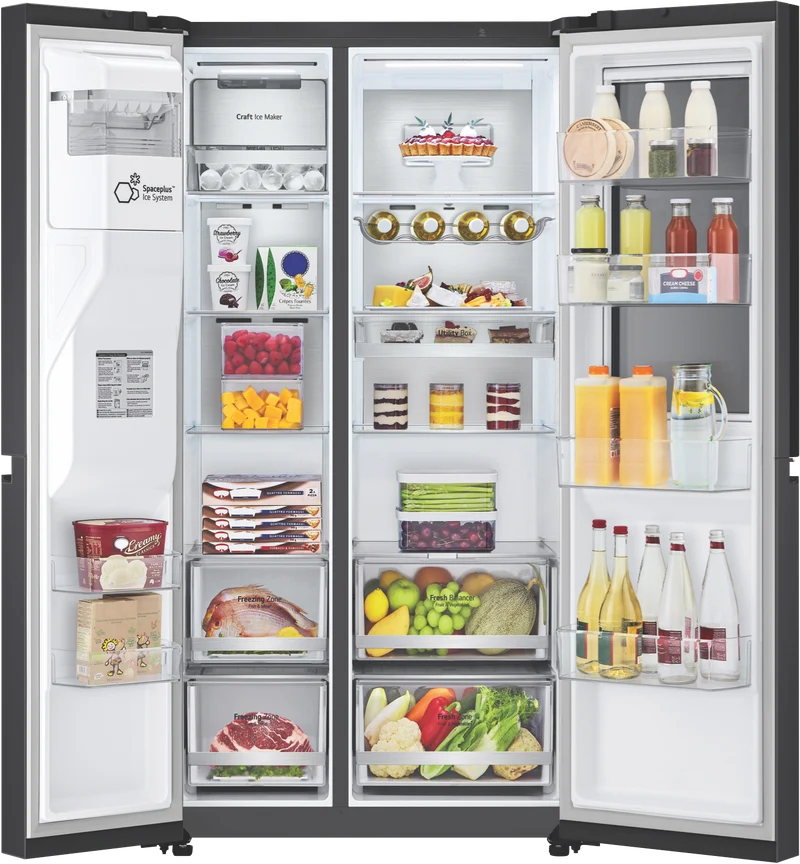 LG 635L InstaView SxS Refrigerator