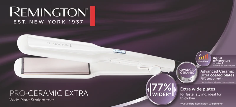 Remington Pro Ceramic Hair Straightener