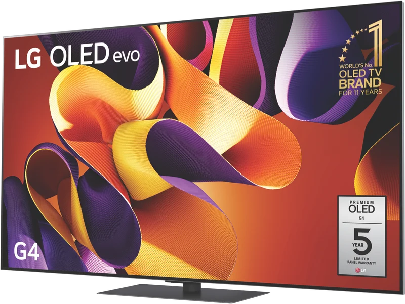 LG 65" OLED EVO G4 4K Smart TV 24