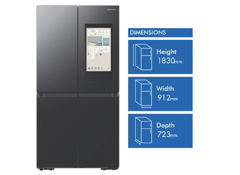 Samsung 636L AI Family Hub Refrigerator