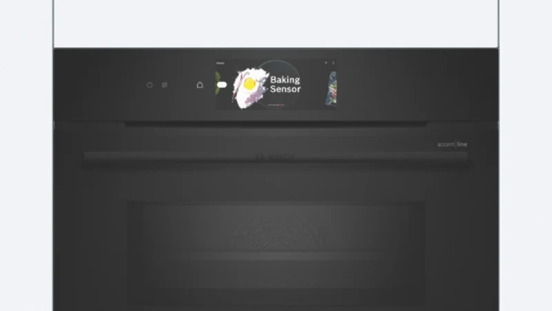 Bosch Series 8 Accentline 45cm Built In Combination Microwave Oven
