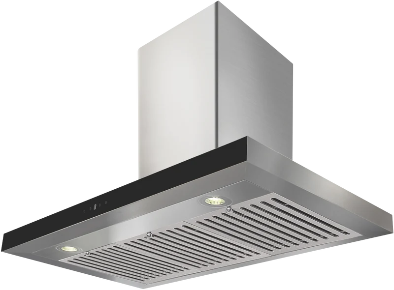 Solt 90cm Box Canopy Rangehood, Stainless Steel