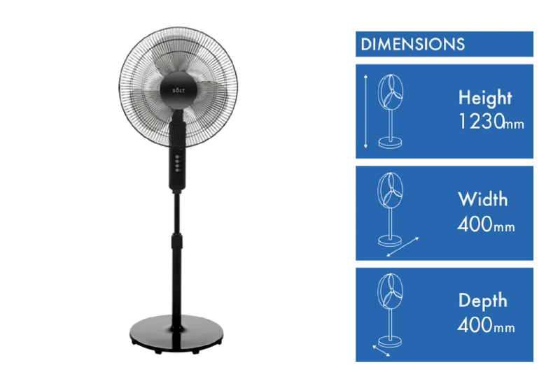 Solt 1.4m Pedestal Fan