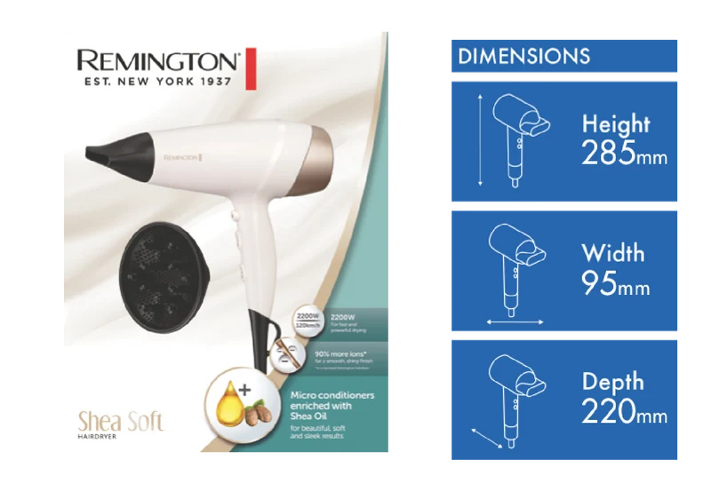 Remington Shea Soft Hairdryer