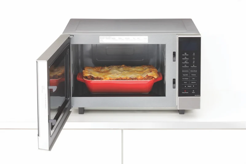 Panasonic 27L 1000W Flatbed Microwave Stainless Steel