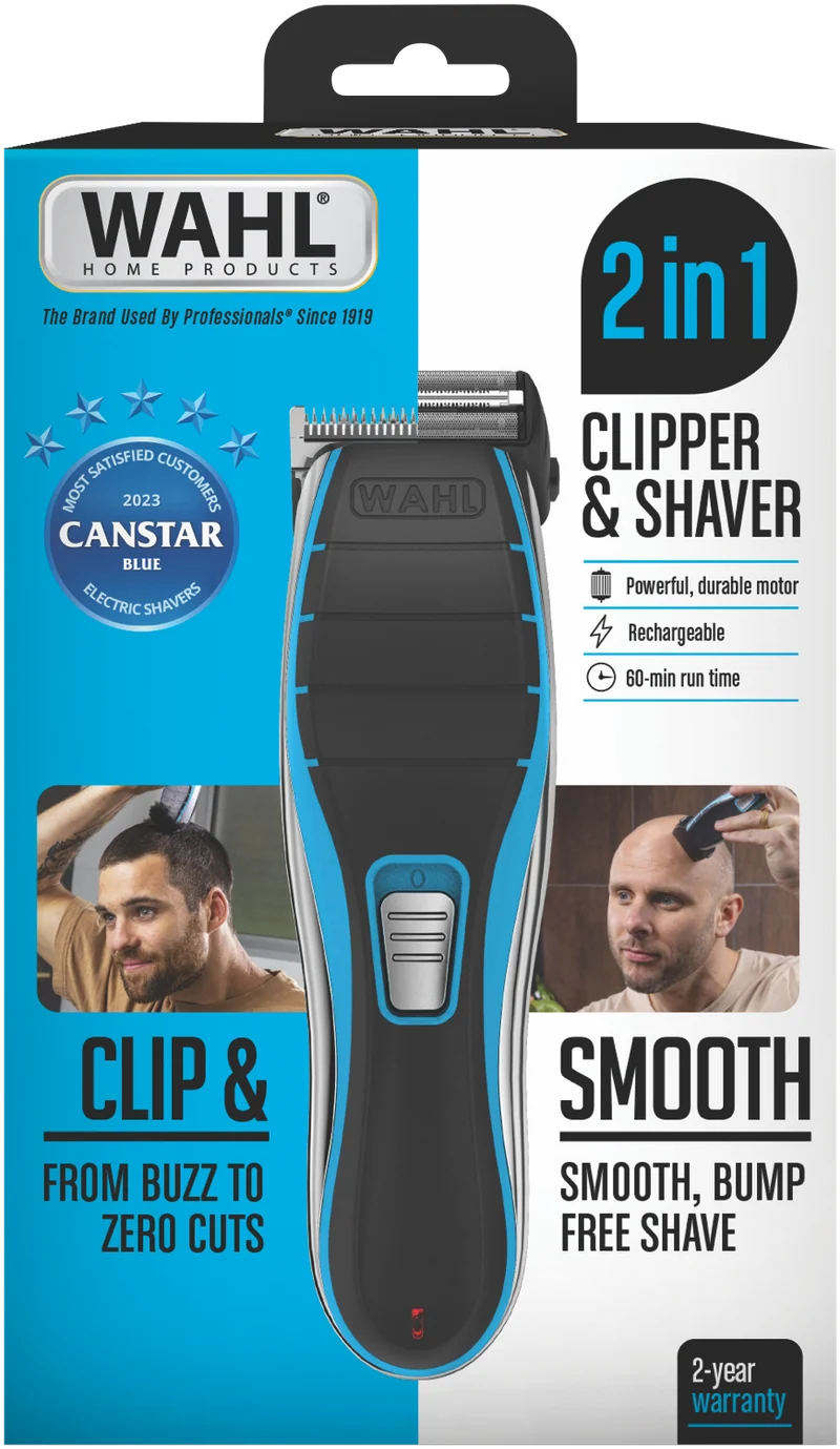 Wahl Clip and Smooth Clipper and Shaver