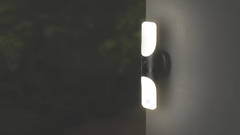 eufy Security Wall Light Camera (Black)