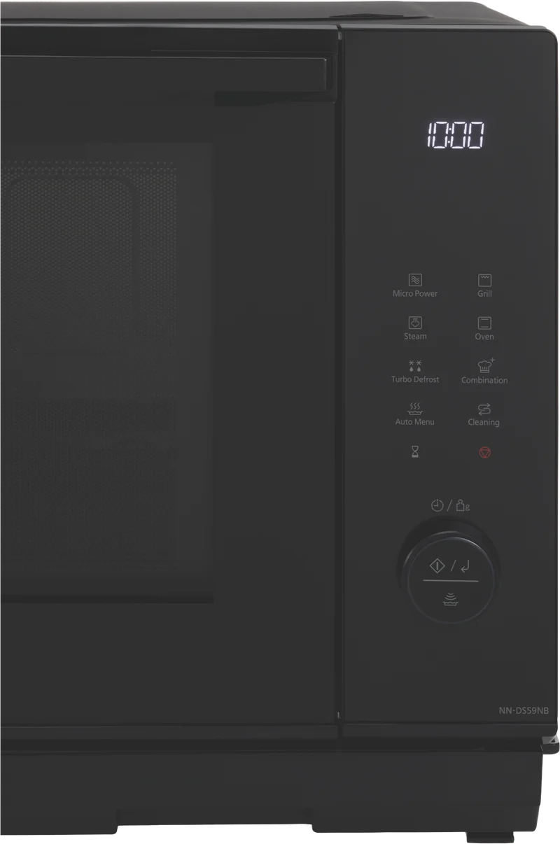 Panasonic 27L 1000W 4-in-1 Flatbed Convection Oven Black