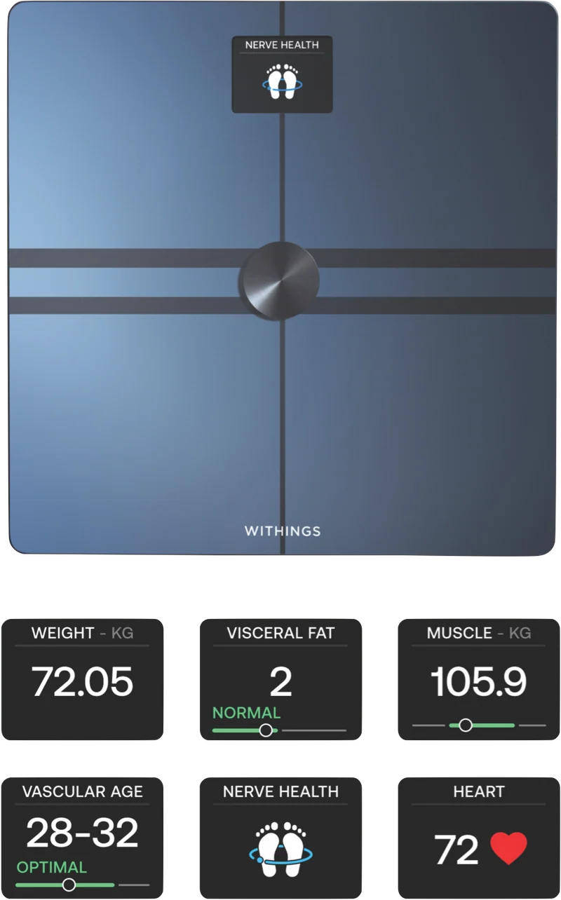 Withings Body Comp Scale (Black)