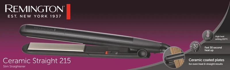 Remington Ceramic Straightener 215