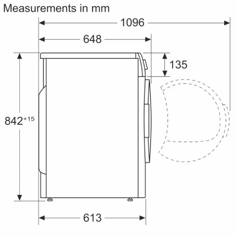 Bosch 8kg Heat Pump Dryer