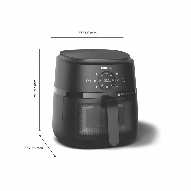 Philips 2000 Series 4.2 Litre Large Airfryer Black