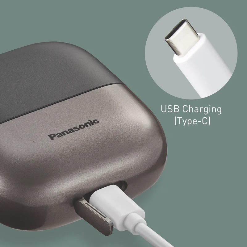Panasonic Compact 3 Blade High Speed Shaver Black