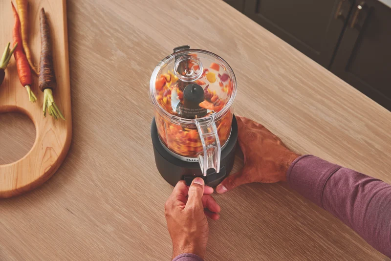 KitchenAid Go Cordless 5 Cup Food Chopper Matte Black