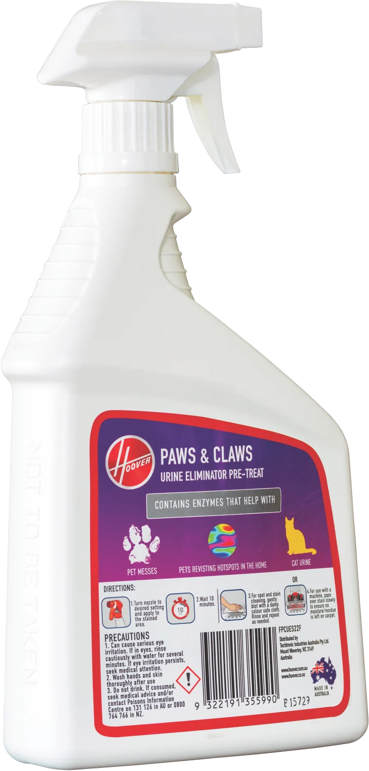 Hoover Paws & Claws Urine Eliminator Pre Treat Spray