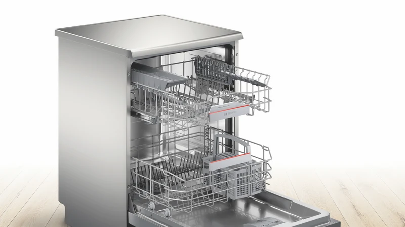 Bosch Series 6 Freestanding Dishwasher Stainless Steel