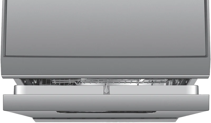 Haier 500 Series Freestanding Dishwasher, Satina