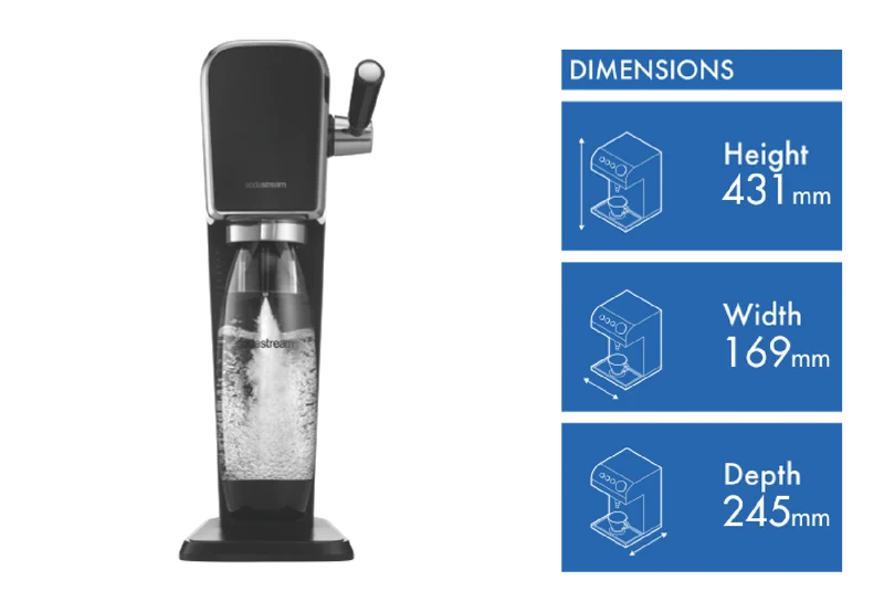 Sodastream Art Black Sparkling Water Maker