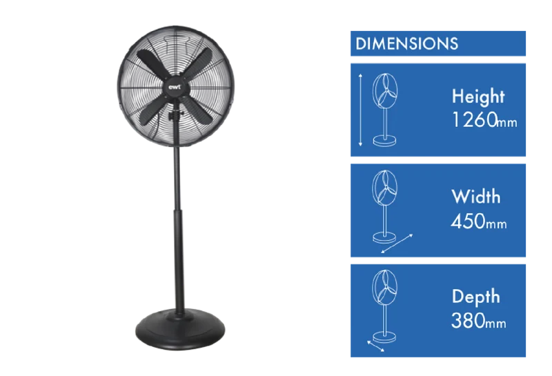 EWT 40cm Pedestal Fan