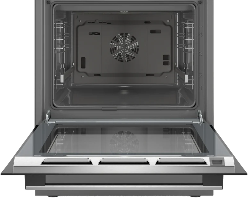 Bosch Series 6 Induction Freestanding Cooker, Stainless Steel
