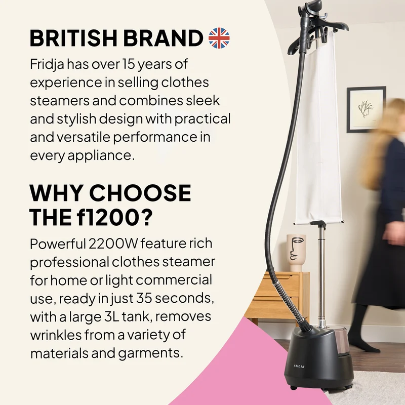Garment Care Pro Duo – f1200 Clothes Steamer Pro & f40 Fabric Shaver