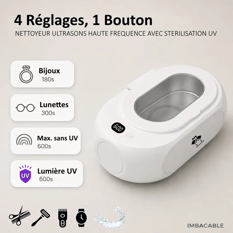 Imbacable | Nettoyeur Ultrasons