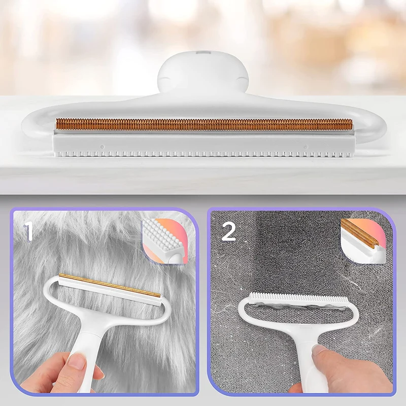 Duronic CFS4 Set de Rasoir Anti-Bouloches Manuel et Rouleaux | pour Vêtements Tissus Tapis | Enlève Les Poils d'animaux