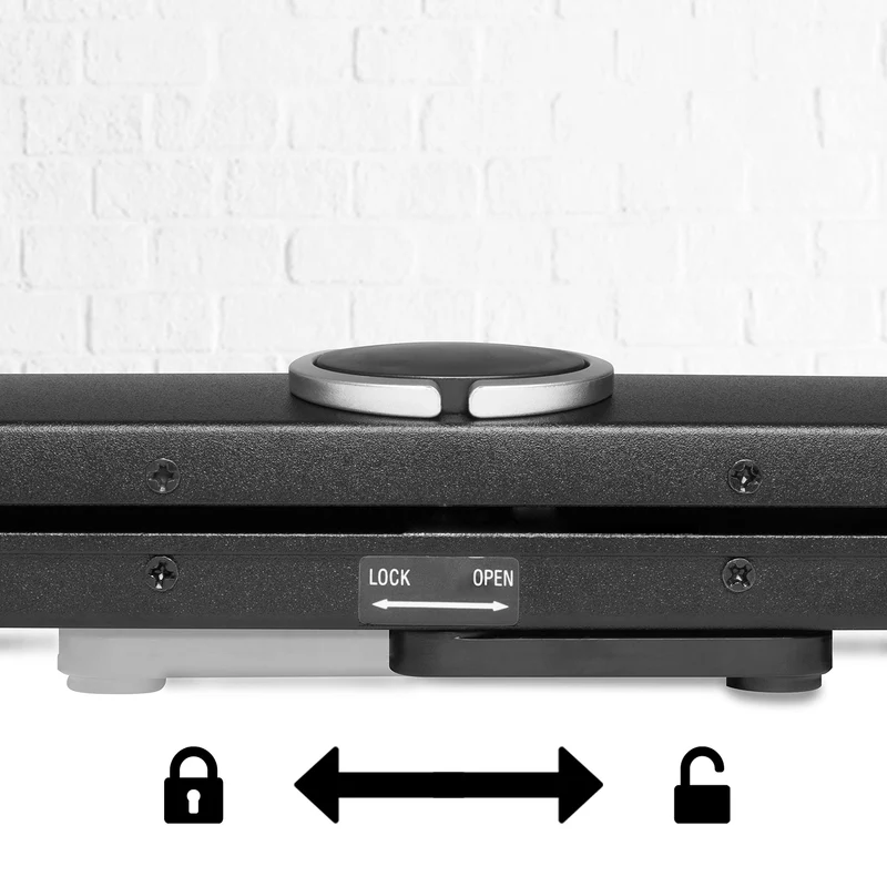 Duronic DPS40 4/3 Ecran de Projection TV et Home Cinema pour Bureau de 40 Pouces 101 cm 81 x 61 cm Toile pour vidéoprojecteur Solution Alternative au Trépied Gain +1 idéal pour 3D 8K 4K 1080P