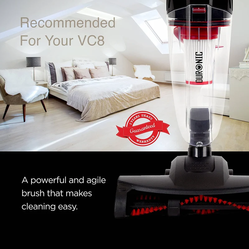 Duronic VCB8B VC8 Turbo Brush Brosse pour Aspirateur Duronic VC8 Accessoire supplémentaire