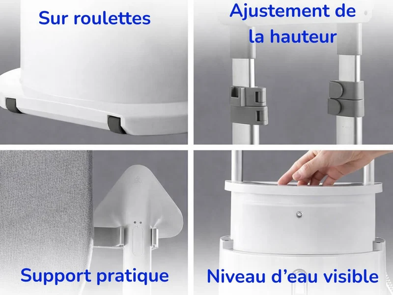 Planche à repasser rétractable STEAMFLEX