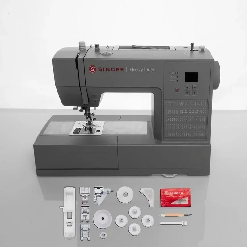 SINGER® Heavy Duty 6600C Computerized Sewing Machine & Extension Table Bundle