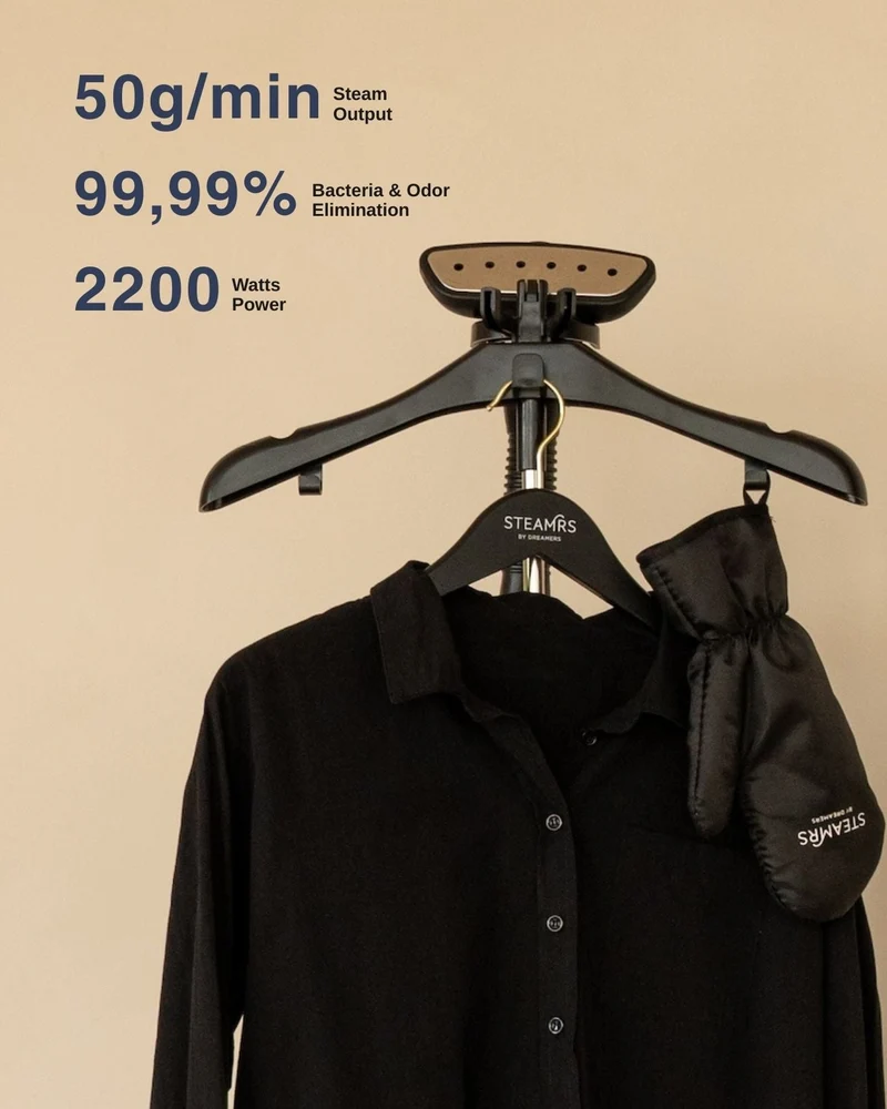 Défroisseur professionnel — Noir