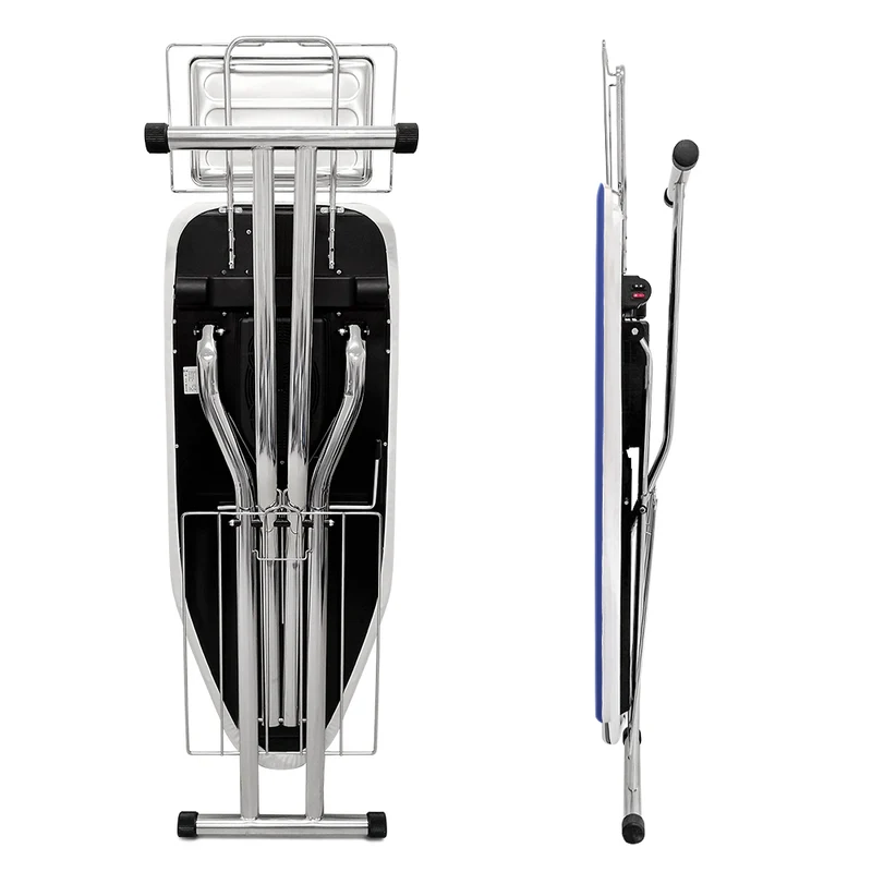 Asse da Stiro AT07 ARS Professionale ad uso Domestico Intenso Termoaspirante e Soffiante Stabilità Piano (120x45 cm) Copriasse Imbottito Garanzia 5 Anni