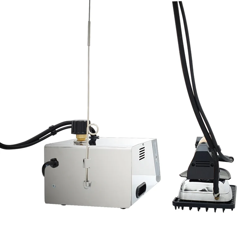 Sistema stirante professionale GVK7 con Caldaia in Acciaio inox AISI 304 e Resistenza Esterna anticalcare (1 L) Made in Italy Garanzia 5 anni