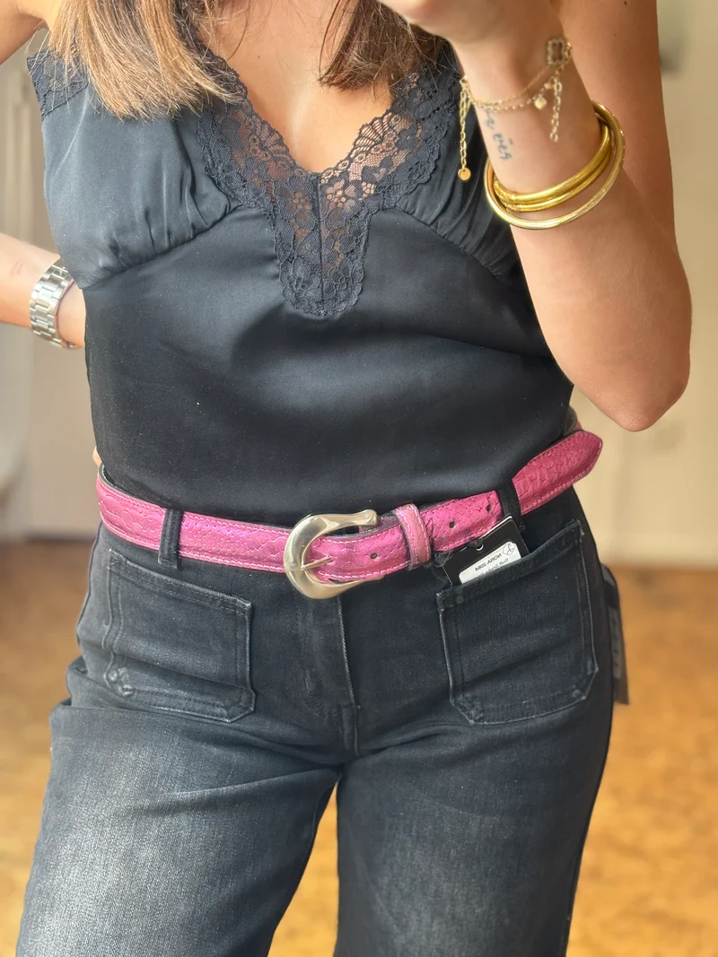 Ceinture rose