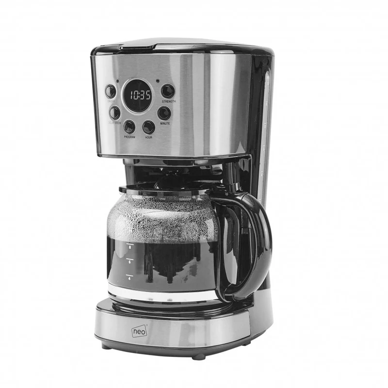 Neo Stainless 1.5L Filter Coffee Maker Machine
