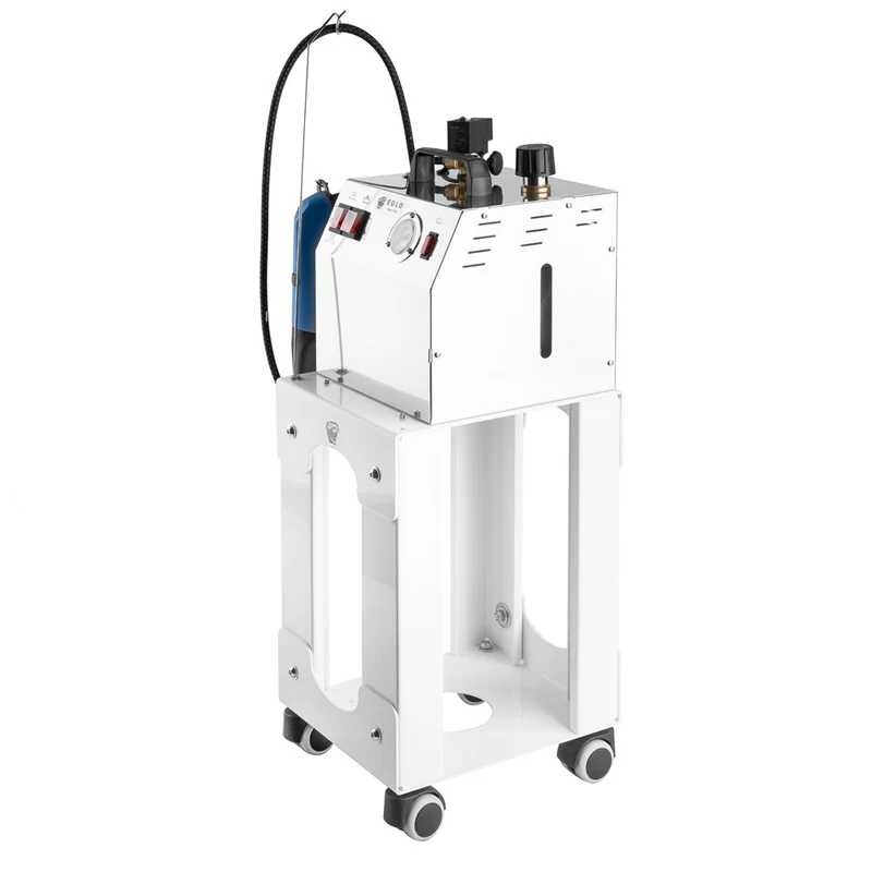 Sistema stirante professionale AV03 con Caldaia in rame a Risparmio energetico e Resistenza esterna anticalcare (3,5 L) Classe Energetica A++ Made in Italy Garanzia 5 anni