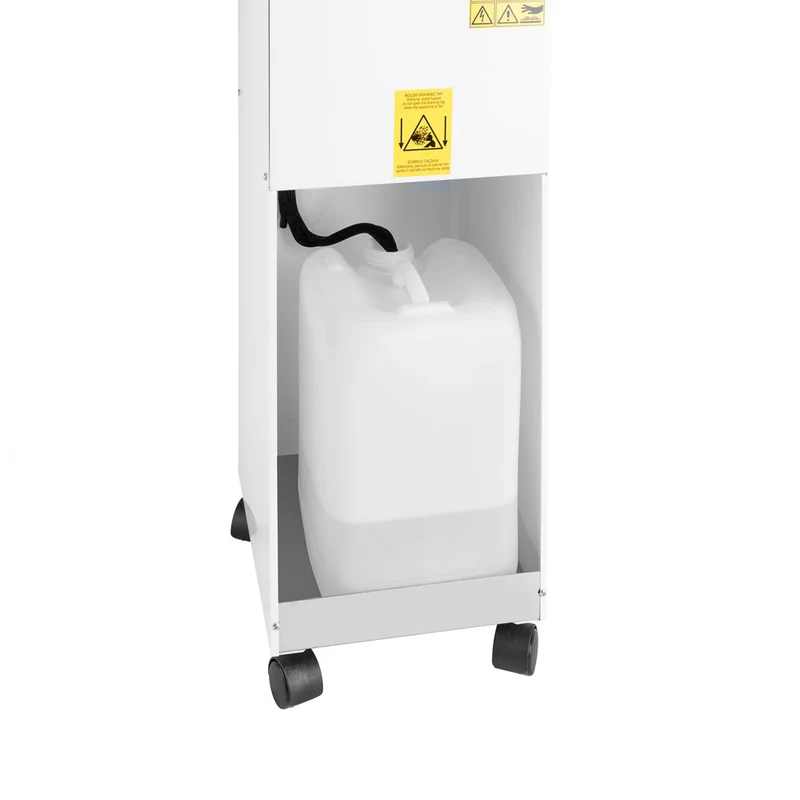 Sistema stirante Professionale AV01 FP RA con Caldaia in rame a Risparmio energetico Resistenza esterna anticalcare e Ricarica automatica Classe energetica A++ Made in Italy Garanzia 5 anni