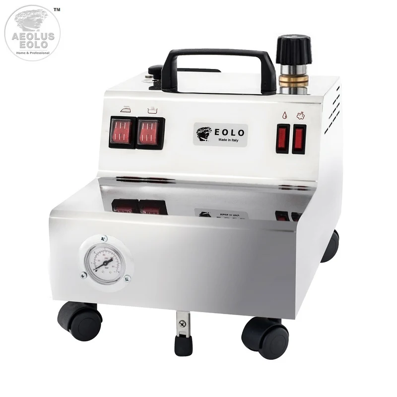 Sistema stirante professionale GV11 INOX con Caldaia in Rame a Risparmio energetico e Resistenza Esterna anticalcare (2,4 L) Made in Italy Garanzia 5 anni