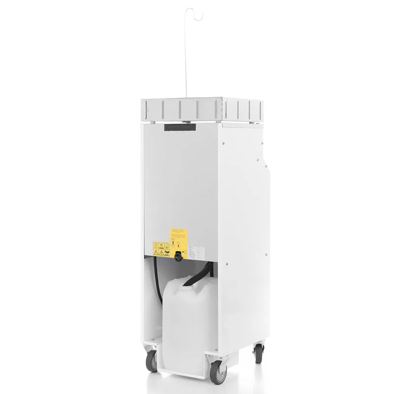 EOLO Sistema di Pulizia AV05 M DUAL RA Professionale 2 Uscite Vapore Macchinario Pulitrice Sanificazione Disinfettazione Ambienti Studi Medici Laboratori Pulitrice Potente Kit Accessori Interni Esterni Auto Made in Italy Garanzia 5 Anni Efficienza A++