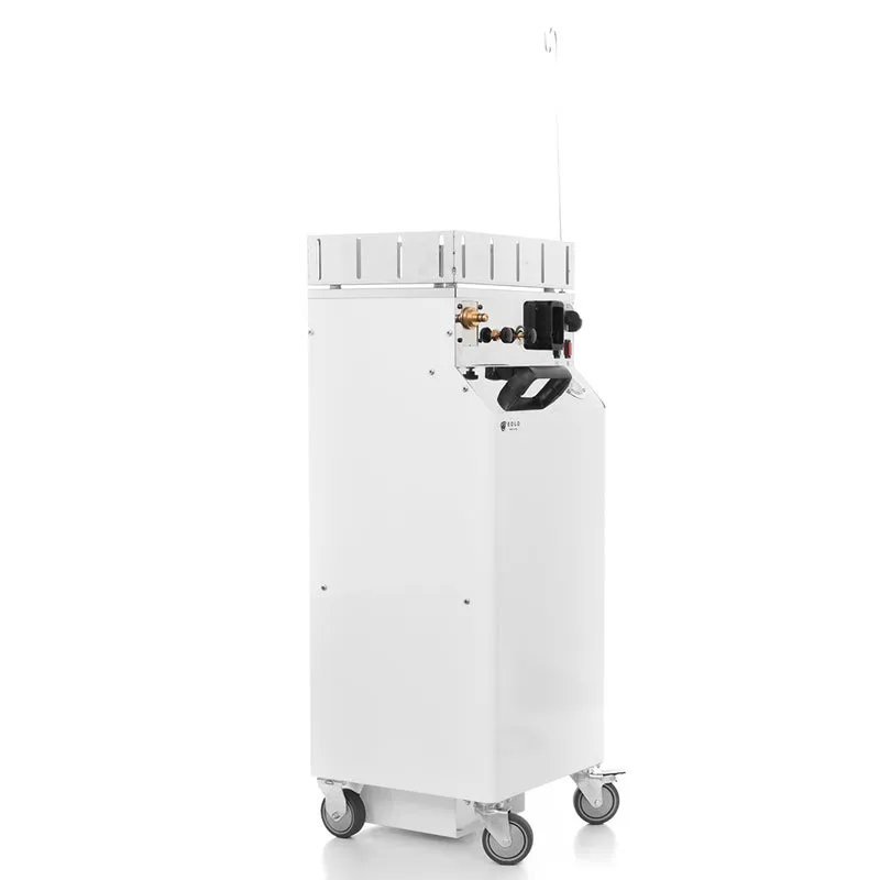 EOLO Sistema di Pulizia AV05 M DUAL RA Professionale 2 Uscite Vapore Macchinario Pulitrice Sanificazione Disinfettazione Ambienti Studi Medici Laboratori Pulitrice Potente Kit Accessori Interni Esterni Auto Made in Italy Garanzia 5 Anni Efficienza A++